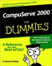 CompuServe 2000 for Dummies by R. Michele Phillips