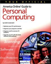 Cover of: Your Official America Online Guide to Personal Computing by Keith Underdahl