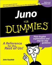 Cover of: Juno for Dummies by John Kaufeld