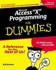 Cover of: Access 2002 Programming for Dummies
