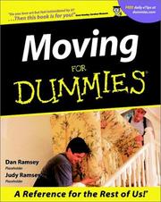 Cover of: Moving for Dummies (For Dummies (Computer/Tech))