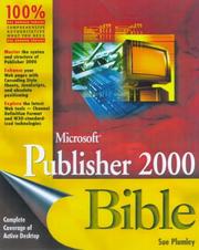 Cover of: Microsoft® Publisher 2000 Bible by Sue Plumley