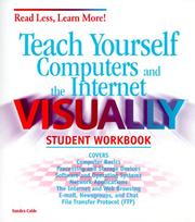 Cover of: Teach Yourself Computers And The Internet Visually Student Workbook (Read Less, Learn More)