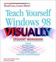 Cover of: Teach Yourself Windows 98 VISUALLY Student Workbook