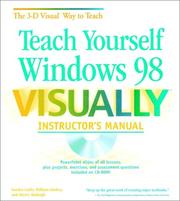 Cover of: Teach Yourself Windows 98 VISUALLY Instructor's Manual