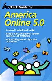 Cover of: Quick Guide to America Online 5.0