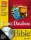 Cover of: Linux Database Bible (Bible (Wiley))