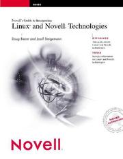 Cover of: Novell's Guide To Integrating Linux And Netware (Novell Press)
