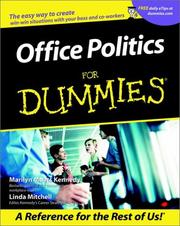 Cover of: Office Politics for Dummies