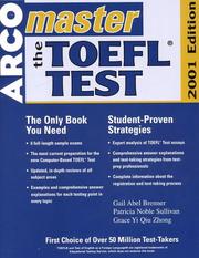 Cover of: Arco Master the Toefl Test 2001 (Master the Toefl, 2001)