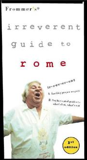 Cover of: Frommer's Irreverent Guide to Rome & Florence (Frommer's Irreverent Guides)