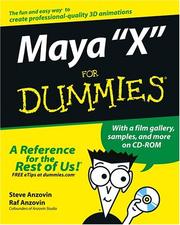 Cover of: Maya X for Dummies