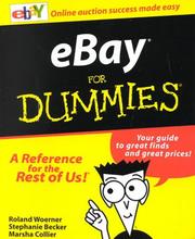 Cover of: eBay for Dummies / America Online for Dummies Quick Reference by Idg Books