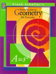 Cover of: Introduction to Geometry for Everyday