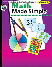 Cover of: Math Made Simple, Grade 5 by School Specialty Publishing