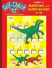Cover of: Addition and Subtraction : 11-18