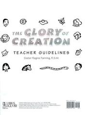 Cover of: La Gloria de la Creacion/The Glory Of Creation