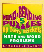 Cover of: Mind-Bending Puzzles 5 Knowledge Cards: Math and Word Problems
