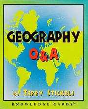 Cover of: Geography Q & A Knowledge Cards by Terry H. Stickels