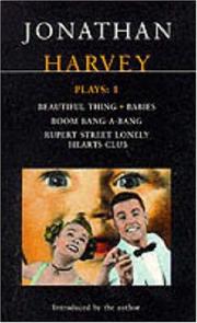 Cover of: Harvey Plays 1 by Jonathan Harvey