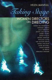 Cover of: Taking stage: women directors on directing