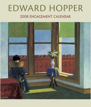 Cover of: Edward Hopper 2008 Calendar
