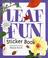 Cover of: Leaf Fun (Maryjo Koch Sticker Book Series)