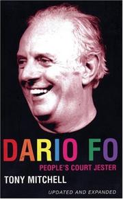 Cover of: Dario Fo by Tony Mitchell