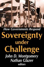 Cover of: Sovereignty under Challenge: How Governments Respond