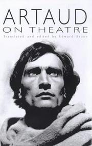 Cover of: Artaud on Theatre by Antonin Artaud