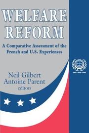 Cover of: Welfare Reform: A Comparative Assessment of the French and U.S. Experiences (International Social Security Series, V. 10)