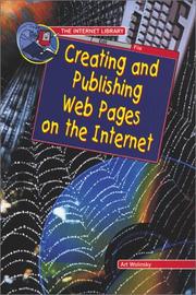 Cover of: Creating and Publishing Web Pages on the Internet (The Internet Library)