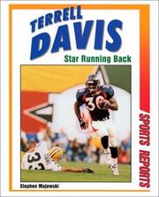 Cover of: Terrell Davis: Star Running Back (Sports Reports)