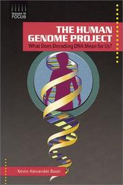 Cover of: The Human Genome Project | 