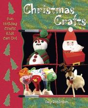Cover of: Christmas Crafts by Fay Robinson