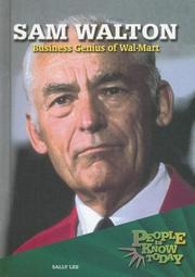Cover of: Sam Walton: Business Genius of Wal-Mart (People to Know Today)