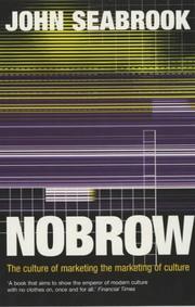 Cover of: Nobrow by John Seabrook