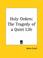 Cover of: Holy Orders