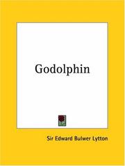 Cover of: Godolphin by Edward Bulwer Lytton, Baron Lytton