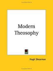 Cover of: Modern Theosophy