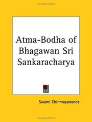 Cover of: Atma-Bodha of Bhagawan Sri Sankaracharya