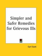 Cover of: Simpler and Safer Remedies for Grievous Ills