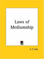 Cover of: Laws of Mediumship