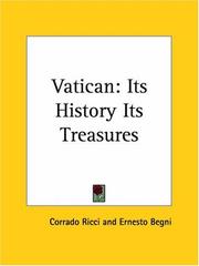 Cover of: Vatican by Ricci, Corrado