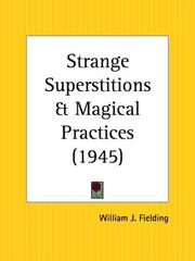 Cover of: Strange Superstitions and Magical Practices