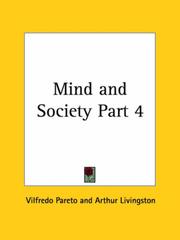 Cover of: Mind and Society, Part 2