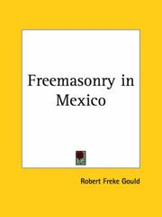 Cover of: Freemasonry in Mexico