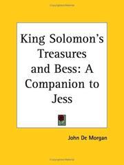 Cover of: King Solomon's Treasures and Bess: A Companion to Jess
