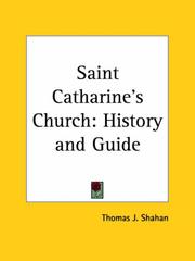Cover of: Saint Catharine's Church by Thomas J. Shahan