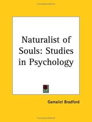 Cover of: Naturalist of Souls: Studies in Psychology